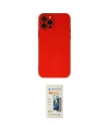 ieg™ iPhone 12 Pro Kılıf Çekirdek Modern Serisi - Siyah 6D Mat Seramik Hayalet Nano Ekran Koruyucu