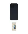 ieg™ iPhone 12 Pro Kılıf Çekirdek Modern Serisi - Siyah 6D Mat Seramik Hayalet Nano Ekran Koruyucu