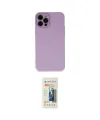 ieg™ iPhone 12 Pro Kılıf Çekirdek Modern Serisi - Siyah 6D Mat Seramik Hayalet Nano Ekran Koruyucu