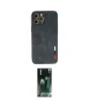 ieg™ iPhone 12 Pro Kılıf Doruk Asil Koleksiyonu - Şeffaf 360 Full Body Arka Koruyucu