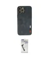 ieg™ iPhone 12 Pro Kılıf Doruk Asil Koleksiyonu - Şeffaf Uv Polymer Nano Ekran Koruyucu