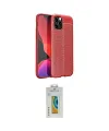 ieg™ iPhone 12 Pro Kılıf Doruk Klasik Özel Seri - Siyah Polymer Nano Ekran Koruyucu