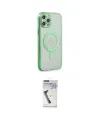 ieg™ iPhone 12 Pro Kılıf Doruk Minimal - Şeffaf Uv Polymer Nano Ekran Koruyucu
