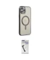ieg™ iPhone 12 Pro Kılıf Doruk Minimal - Şeffaf Uv Polymer Nano Ekran Koruyucu