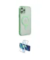 ieg™ iPhone 12 Pro Kılıf Doruk Minimal - Siyah 3D Antistatik Cam Ekran Koruyucu