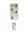 ieg™ iPhone 12 Pro Kılıf Eksen Asil Prime - Şeffaf Uv Polymer Nano Ekran Koruyucu