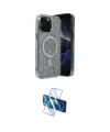 ieg™ iPhone 12 Pro Kılıf Eksen Çizgi - Siyah 3D Antistatik Cam Ekran Koruyucu