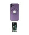 ieg™ iPhone 12 Pro Kılıf Eksen Klasik Prime - Siyah 360 Mat Full Body Arka Koruyucu