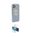 ieg™ iPhone 12 Pro Kılıf İz Form Serisi - Siyah 3D Antistatik Seramik Nano Ekran Koruyucu