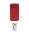 ieg™ iPhone 12 Pro Kılıf Kozmos Minimal Prime - Şeffaf Uv Polymer Nano Ekran Koruyucu