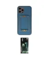 ieg™ iPhone 12 Pro Kılıf Kozmos Minimal Prime - Siyah 360 Mat Full Body Arka Koruyucu