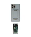 ieg™ iPhone 12 Pro Kılıf Kozmos Minimal Prime - Siyah 360 Mat Full Body Arka Koruyucu