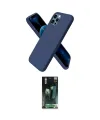 ieg™ iPhone 12 Pro Kılıf Kozmos Yansıma Özel Seri - Şeffaf 360 Full Body Arka Koruyucu