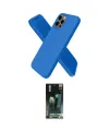 ieg™ iPhone 12 Pro Kılıf Kozmos Yansıma Özel Seri - Şeffaf 360 Full Body Arka Koruyucu