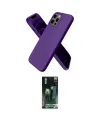 ieg™ iPhone 12 Pro Kılıf Kozmos Yansıma Özel Seri - Şeffaf 360 Full Body Arka Koruyucu