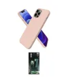 ieg™ iPhone 12 Pro Kılıf Kozmos Yansıma Özel Seri - Şeffaf 360 Full Body Arka Koruyucu