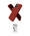 ieg™ iPhone 12 Pro Kılıf Kozmos Yansıma Özel Seri - Şeffaf Uv Polymer Nano Ekran Koruyucu