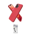 ieg™ iPhone 12 Pro Kılıf Kozmos Yansıma Özel Seri - Şeffaf Uv Polymer Nano Ekran Koruyucu