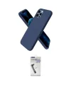 ieg™ iPhone 12 Pro Kılıf Kozmos Yansıma Özel Seri - Şeffaf Uv Polymer Nano Ekran Koruyucu