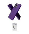 ieg™ iPhone 12 Pro Kılıf Kozmos Yansıma Özel Seri - Şeffaf Uv Polymer Nano Ekran Koruyucu
