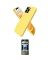 ieg™ iPhone 12 Pro Kılıf Kozmos Yansıma Özel Seri - Siyah 34D Hayalet Izgaralı Cam