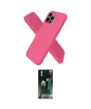 ieg™ iPhone 12 Pro Kılıf Kozmos Yansıma Özel Seri - Siyah 360 Mat Full Body Arka Koruyucu