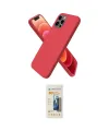 ieg™ iPhone 12 Pro Kılıf Kozmos Yansıma Özel Seri - Siyah 6D Mat Seramik Hayalet Nano Ekran Koruyucu