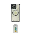ieg™ iPhone 12 Pro Kılıf Kutup Modern - Siyah Polymer Nano Ekran Koruyucu