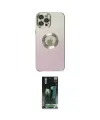 ieg™ iPhone 12 Pro Kılıf Kutup Yansıma Özel Seri - Şeffaf 360 Full Body Arka Koruyucu