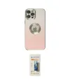 ieg™ iPhone 12 Pro Kılıf Kutup Yansıma Özel Seri - Siyah 6D Mat Seramik Hayalet Nano Ekran Koruyucu