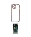 ieg™ iPhone 12 Pro Kılıf Nova Asil Özel Seri - Şeffaf 360 Full Body Arka Koruyucu