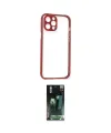 ieg™ iPhone 12 Pro Kılıf Nova Asil Özel Seri - Şeffaf 360 Full Body Arka Koruyucu