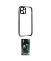 ieg™ iPhone 12 Pro Kılıf Nova Asil Özel Seri - Şeffaf 360 Full Body Arka Koruyucu