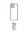 ieg™ iPhone 12 Pro Kılıf Nova Asil Özel Seri - Şeffaf Uv Polymer Nano Ekran Koruyucu