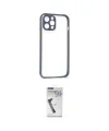 ieg™ iPhone 12 Pro Kılıf Nova Asil Özel Seri - Şeffaf Uv Polymer Nano Ekran Koruyucu
