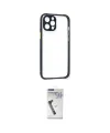ieg™ iPhone 12 Pro Kılıf Nova Asil Özel Seri - Şeffaf Uv Polymer Nano Ekran Koruyucu