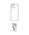 ieg™ iPhone 12 Pro Kılıf Nova Asil Özel Seri - Şeffaf Uv Polymer Nano Ekran Koruyucu