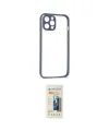 ieg™ iPhone 12 Pro Kılıf Nova Asil Özel Seri - Siyah 6D Mat Seramik Hayalet Nano Ekran Koruyucu