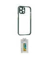 ieg™ iPhone 12 Pro Kılıf Nova Asil Özel Seri - Siyah Polymer Nano Ekran Koruyucu