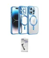 ieg™ iPhone 12 Pro Kılıf Nova Işık Özel Seri - Şeffaf Uv Polymer Nano Ekran Koruyucu