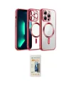 ieg™ iPhone 12 Pro Kılıf Nova Işık Özel Seri - Siyah 6D Mat Seramik Hayalet Nano Ekran Koruyucu