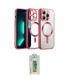 ieg™ iPhone 12 Pro Kılıf Nova Işık Özel Seri - Siyah Polymer Nano Ekran Koruyucu
