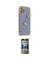 ieg™ iPhone 12 Pro Kılıf Nova Işık Prime - Siyah 34D Hayalet Izgaralı Cam