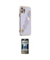 ieg™ iPhone 12 Pro Kılıf Nova Işık Prime - Siyah 34D Hayalet Izgaralı Cam