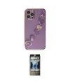 ieg™ iPhone 12 Pro Kılıf Nova Işık Prime - Siyah 34D Hayalet Izgaralı Cam