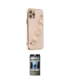 ieg™ iPhone 12 Pro Kılıf Nova Işık Prime - Siyah 34D Hayalet Izgaralı Cam