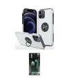 ieg™ iPhone 12 Pro Kılıf Odak Form Prime - Siyah 360 Mat Full Body Arka Koruyucu