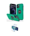 ieg™ iPhone 12 Pro Kılıf Odak Form Prime - Siyah 3D Antistatik Cam Ekran Koruyucu