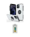 ieg™ iPhone 12 Pro Kılıf Odak Form Prime - Siyah Polymer Nano Ekran Koruyucu