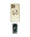 ieg™ iPhone 12 Pro Kılıf Pusula Form - Siyah 360 Mat Full Body Arka Koruyucu